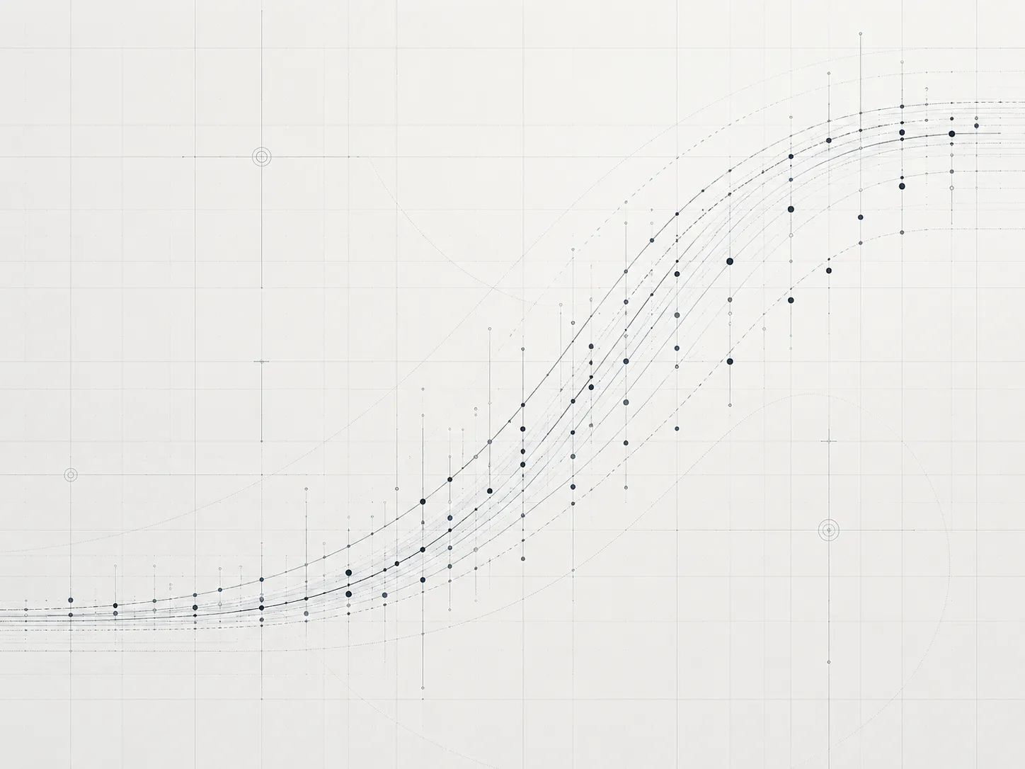 Mathematical calibration curves on technical grid
